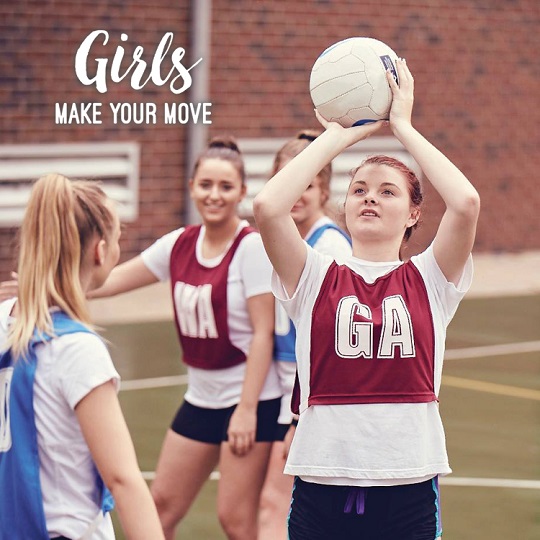 Young girls around Australia capitalise on Girls Make Your Move initiative