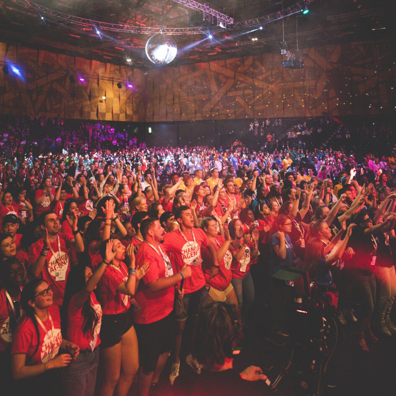 What Happens When You Get 3000 Young People in One Room? A Global Celebration!