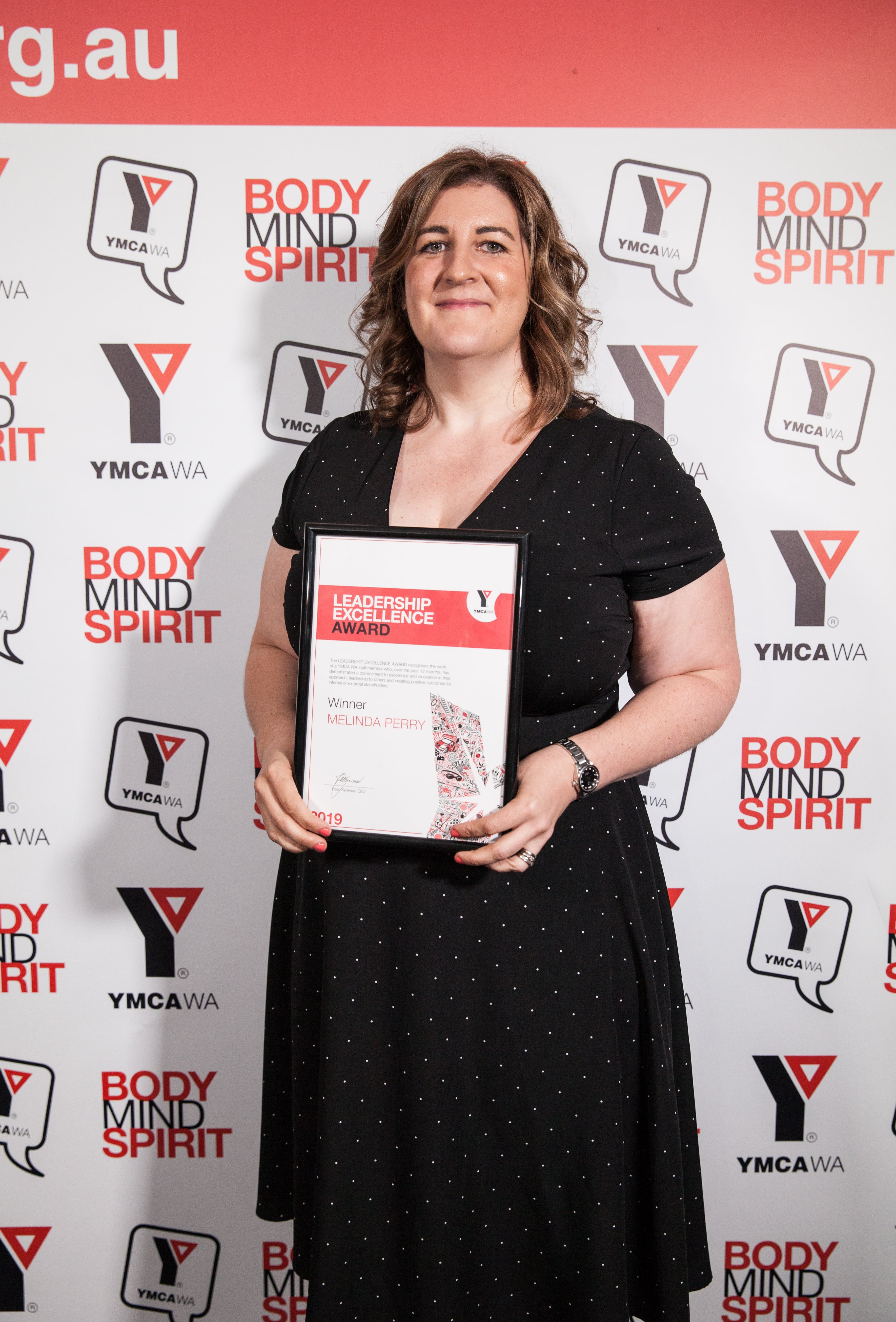 YMCA WA Staff Awards Winner Melinda Perry